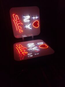 neon sign